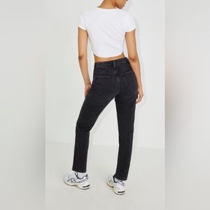 Garage Mom Jeans in Black